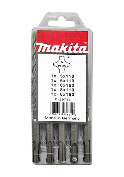 Makita P-29751 Sds Plus Matkap Uç Seti 5 Parça
