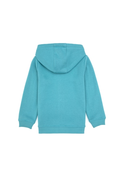 U.S. Polo Assn. Erkek Çocuk Mint Örme Fermuarlı Kapüşonlu Hırka 50313852-VR152