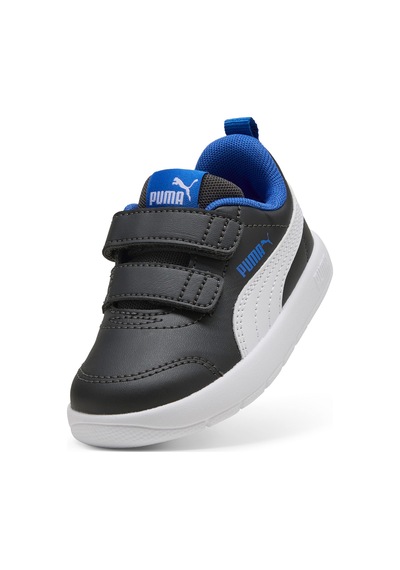 Puma Courtflex V3 V Bebek Siyah Sneaker Siyah