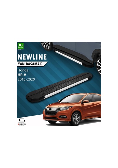 S-dizayn Honda Hr-v 2 Newline Aluminyum Yan Basamak 173 Cm 2015-2020 A+ Kalite