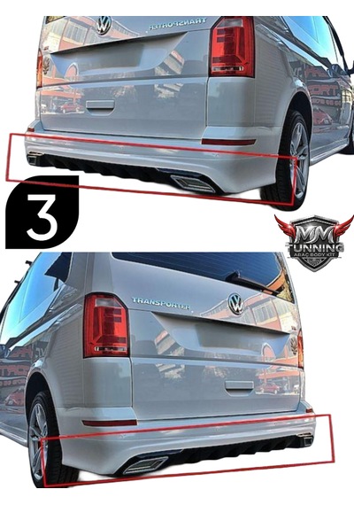 MMTUNNİNG TRANSPORTER T7 ARKA EK (BOYASIZ GÖNDERİLECEKTİR)