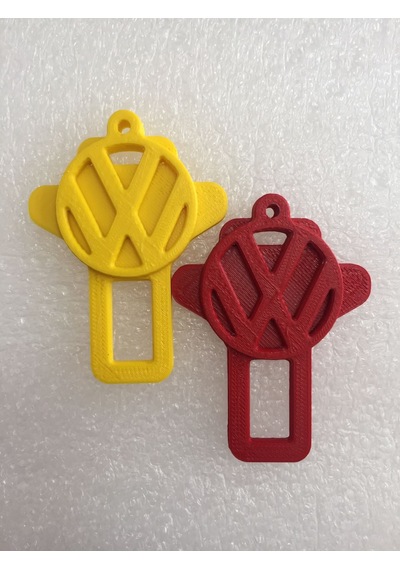 Volkswagen Anahtarlık Çift Özel Tasarım 3D Ürün
