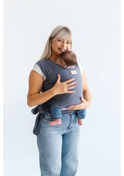 Tinytrek Pamuklu Esnek Wrap Sling- Bebek Taşıma Şalı-bebeklere Uygun Premium Kumaş