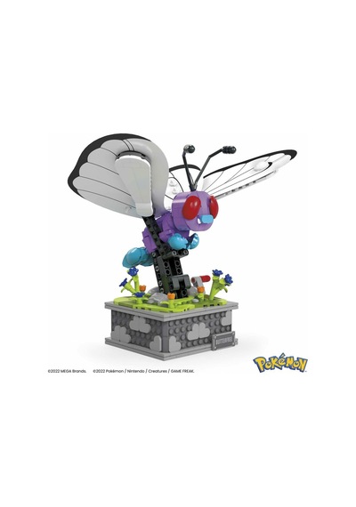 Hkt22 Mega Pokémon Motion Butterfree 582 Parça +12 Yaş