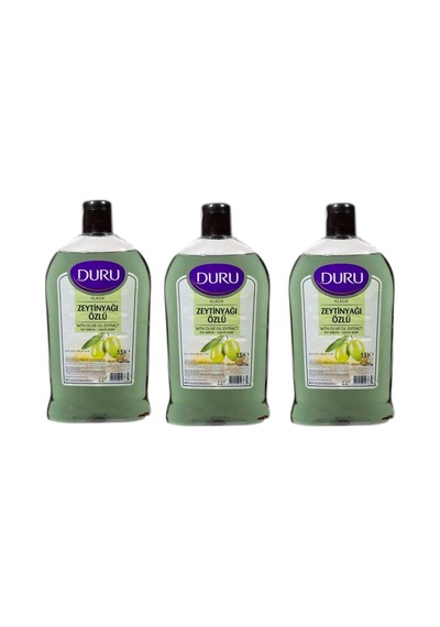 Natural Olive Zeytinyağlı Sıvı Sabun 1.5lt 3 Adet
