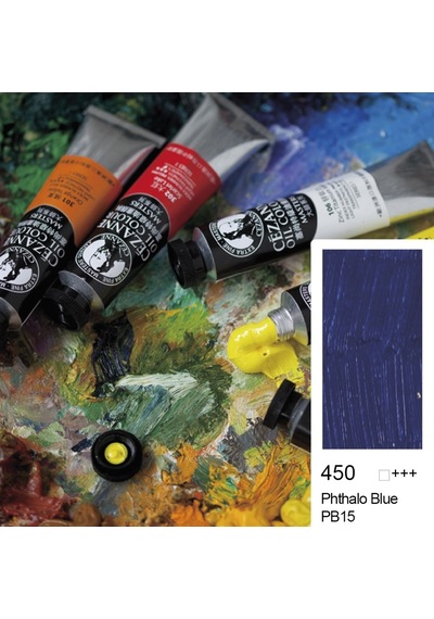 Bigpoint Cezanne Extra Fine Yağlı Boya 45 Ml Phthalo Blue 450 6'lı Kutu