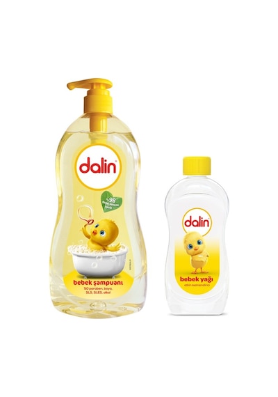 Dalin Bebek Şampuanı 700 ML + Dalin Bebek Yağı 100 ML