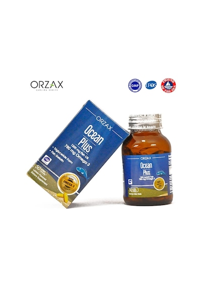 Ocean Plus 1200 Mg Balık Yağı Limon Aromalı 50 Softgel