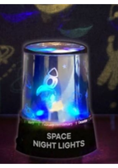 Bood Sm-09 Space Night Lıghts Gece Lambası Siyah