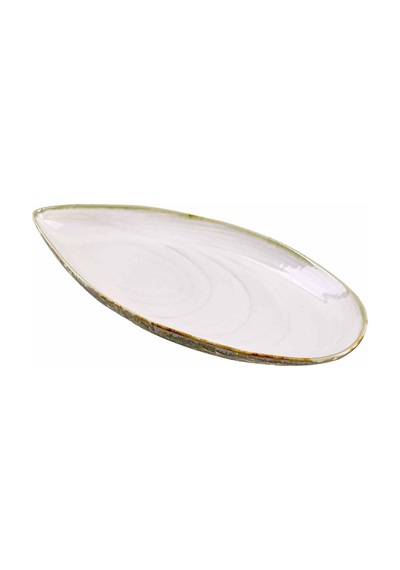 Pasabahce Mussel Seramik Servis Tabağı 31 Cm - 1 Adet Cok Renkli