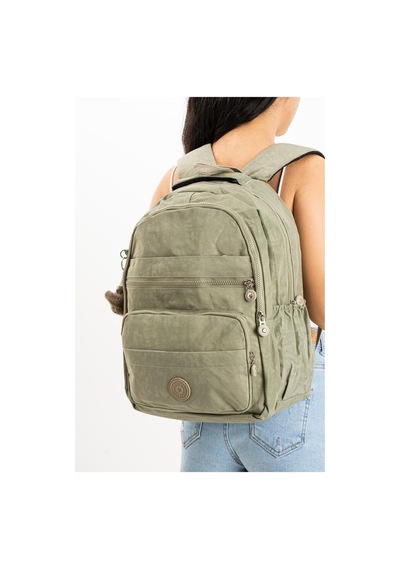 Ultra Hafif Çok Cepli Orta Boy Sırt Çantası Vizon Model: 571-3e - Vizon