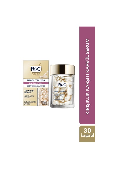 Retinol C 30lu Kapsül Gece Serumu