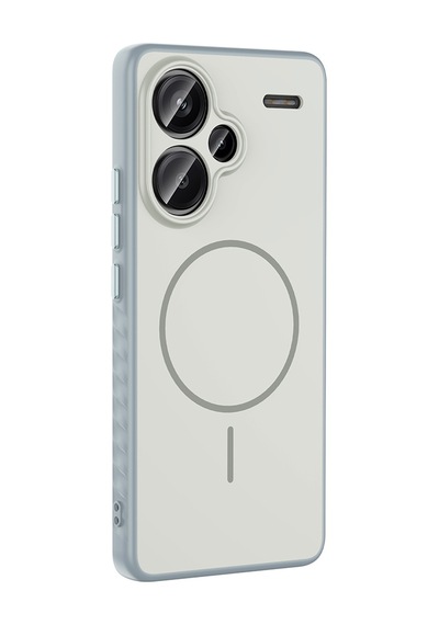 Xiaomi Redmi Note 13 Pro Plus 5g Kılıf Kamera Lens Korumalı Magsafe Destekli Silikon Pazarplus Siyah