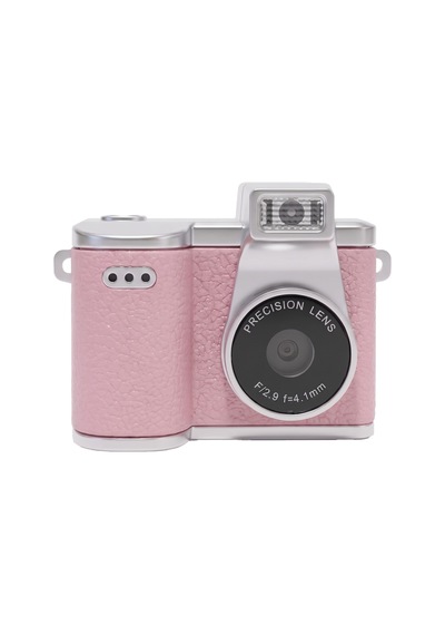 Everest Adk1980, Pembe, 720p Hd, 200mah Batarya, 1&quot Ekran, Anahtarlık Askılı, Flashlı, Mini Retro Dijital Kamera