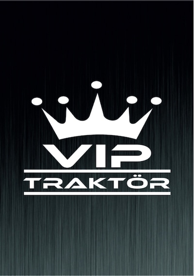 Vıp Tractor Sticker 35 28 Cm