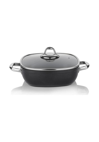 Tr Schäfer Schafer Gastronomie Master Granit Kısa Tencere, Siyah, 24 Cm Genel