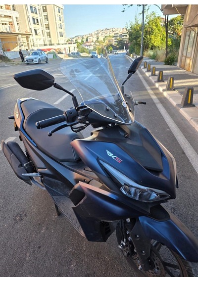 Motocam Rks Arome 125 Ön Cam 2022-2026 Model 43cm Şeffaf Renkli Sportif