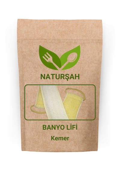 Naturşah Doğal Kabak Banyo Lifi Kemer