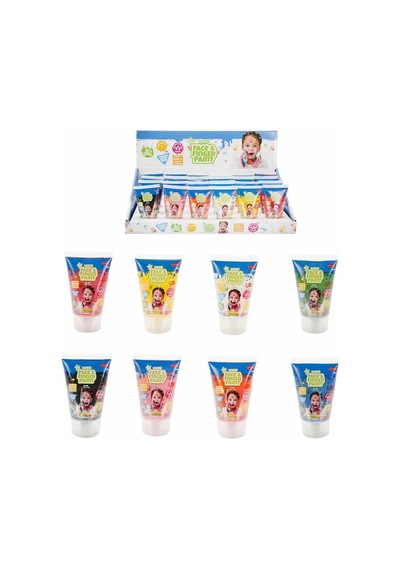 Yüz & Parmak Boyası 2in1 65 Ml Çok Renkli