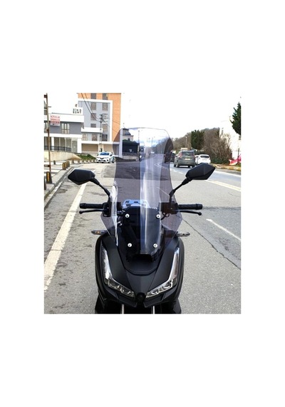 Motocam Skyjet Rivero 125 Ön Cam 2024-2026 Model 68cm Füme Renkli 4mm Orta Boylu
