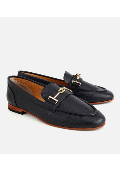 Hotiç Kadın Deri Siyah Yumuşak Dokulu Tokalı Klasik Loafer 01ayh319080a100 01ayh319080a100 Siyah