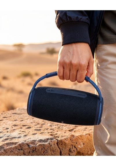 Taşınabilir Ipx5 Su Geçirmez Bluetooth Hoparlör Uczzzbombox3promavi-7