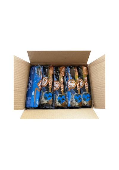 Yener Endüstriyel Jumbo Çöp Torbası Poşeti - 2 Kat - Siyah - 400 G - 80 x 110 CM -10 Adetlik 20rulo