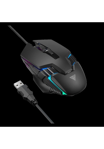 Gamdıas Aura Gs4, Çok Renkli Aydınlatma, Usb Kablolu, 6 Tuşlu, Gaming Mouse, 3.600 Dpı, Siyah Diğer