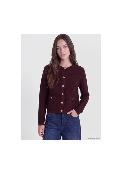 LC Waikiki Alıta Cıty Farkıyla Lcw Modest Bordo Triko Düz Kadın Hırka Bordo - 931514921 Bordo LC Waikiki Alıta Cıty Farkıyla Lcw Modest Bordo Triko Düz Kadın Hırka Bordo - 931514921 Bordo