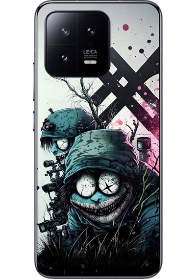 Xiaomi Mi 13 Pro Uyumlu Şeffaf Kılıf Aesthetic 6 Tasarımlı