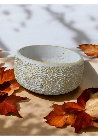 Semerkant Dizayn Taş Orkide Bonsai Ve Aranjman Saksısı 01b
