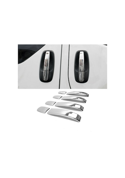 Renault Trafic Krom Kapı Kolu 4Kapı 2004-2010 Arası P.Çelik