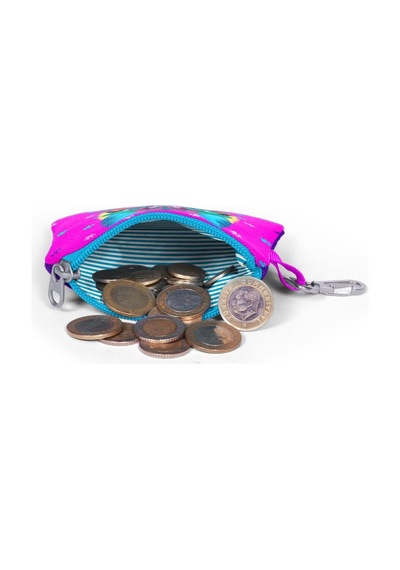 Coral High Kids Mor Pembe Kedi Desenli Bozuk Para Çantası 21866