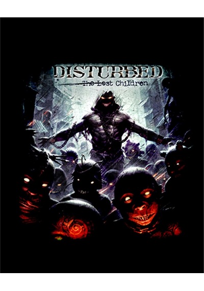 Zepplin Giyim Disturbed the Lost Children Büyük Sırt Patch Yama