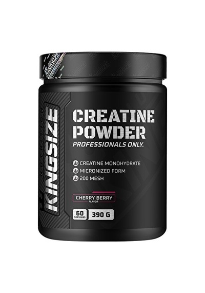 Kingsize Nutrition Creatine Powder 390 Gr - Kırmızı Meyveler Diğer