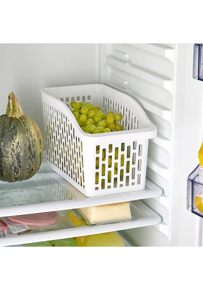 Buzdolabı içi Düzenleyici Dolap içi Düzenleyici Organizer Jumbo 6 Siyah