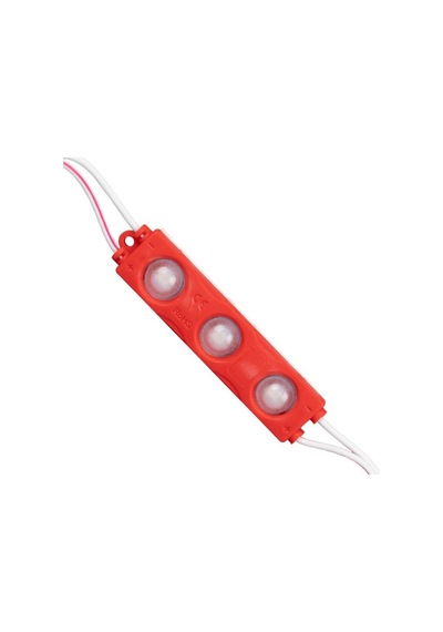 12v Parmak Lamba 3-ledli Kırmızı 70 15 Mm