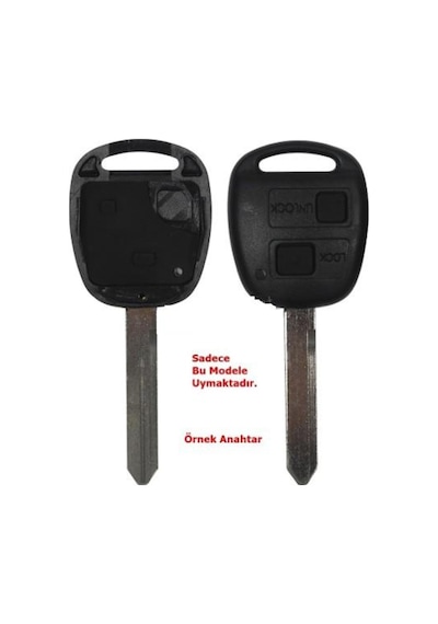 Toyota Corolla Uyumlu Anahtar Basma Tusu 2 Butonlu 274605624