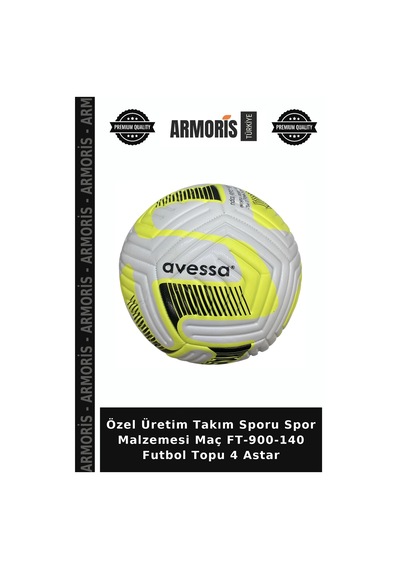 Özel Üretim Takım Sporu Spor Malzemesi Maç Ft-900-140 Futbol Topu 4 Astar Çok Renkli