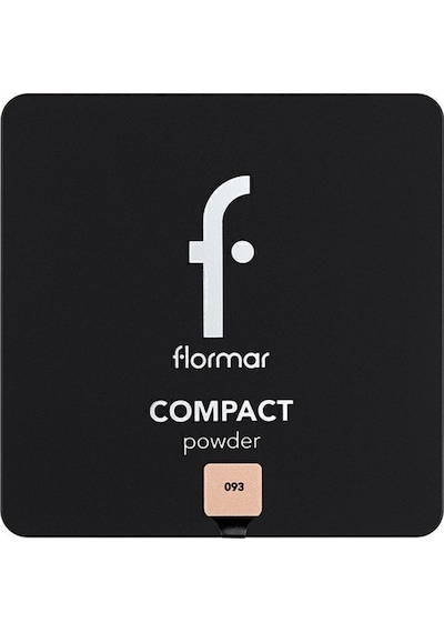 Flormar Yoğun Pigmentli Kompakt Pudra - Compact Powder - 093 Natural Coral Beige - 8682536051330