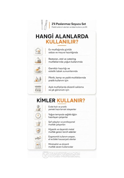 2'li Profesyonel Sebze Meyve Soyacak Seti, Ergonomik Düz Ve Tırtıklı Bıçaklı Mutfak Soyucu 304 Paslanmaz Çelik 7 Diğer