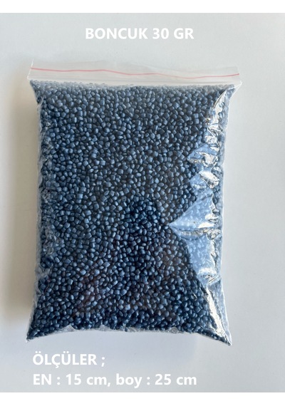 Atermit Epp Renkli Boncuk Köpük Aksesuar 30 Gr - Mavi