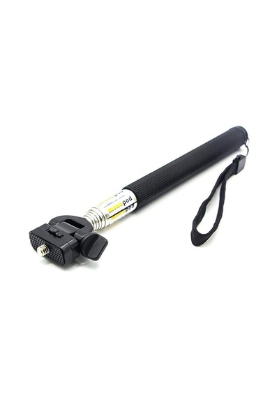 Gopro Uyumlu Monopod Ve Bağlantı Adaptörü Siyah