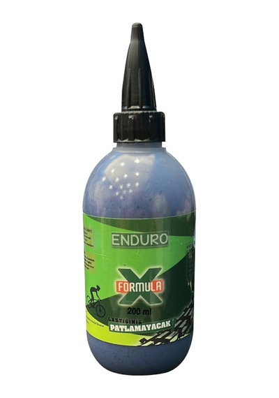 Formulax Mavi Enduro Bisiklet Patlak Önleyici Jel Sıvı 200ml