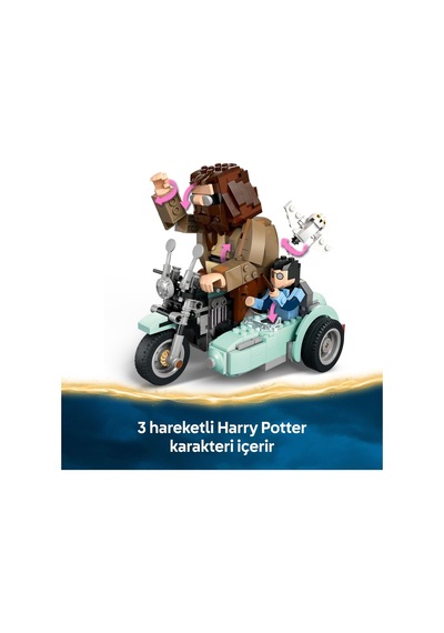 Harry Potter Hagrid Ve Harry'nin Motosiklet Yolculuğu 76443 - 9 Yaş & Üzeri Çocuklar İçin Oyuncak Yapım Seti 617 Pa Harry Potter Hagrid Ve Harry'nin Motosiklet Yolculuğu 76443 - 9 Yaş & Üzeri Çocuklar İçin Oyuncak Yapım Seti 617 Pa