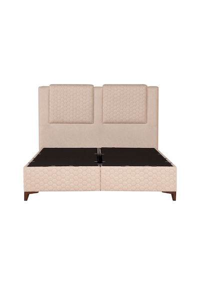 Kilim Mobilya Ortopedia İkili Set (Sandıklı Baza + Başlık) 160x200 Krem