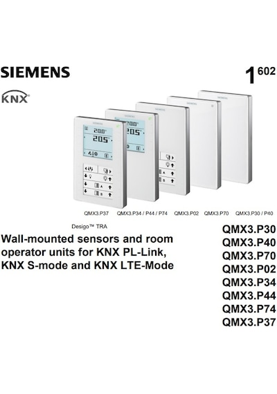 QMX3.P34 - Siemens Saha Kontrol Ekipmanı
