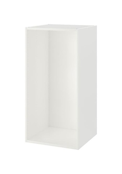 Ikea Platsa Gardırop İskeleti, Beyaz, 60x55x120 Cm