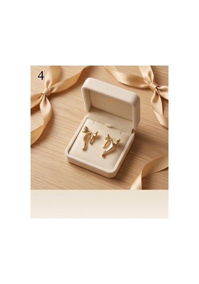 Fiyonk Model Gold Küpe Sarı Sarı