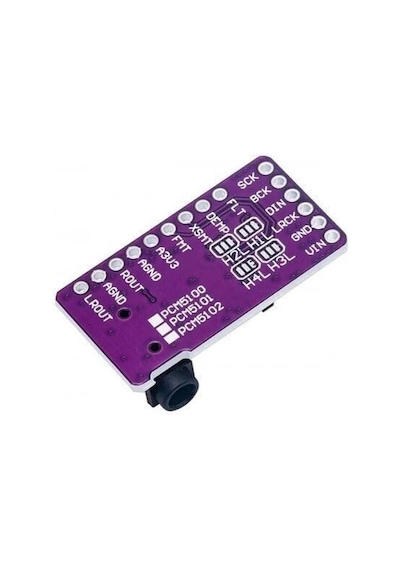 Pcm5102a I2s Dac Ses Kod Çözücü Modülü